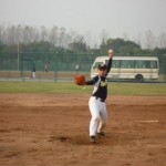 サウスポーピッチャー